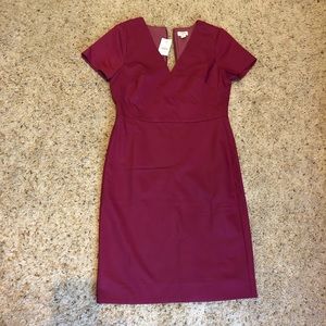J. Crew Factory tailored sheath dress
